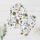 Coraline Pajamas Set, Spooky Movie Shirt, Retro Coraline Doll Midnight Shirt, Vintage Horror Cartoon Tee, Gift For Fan