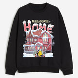 Coraline Spooky Movie Sweatshirt, Welcome Home Christmas Movie T Shirt, Christmas Sweatshirt, Halloween Hoodie For Friend