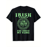 [Cotton St. Patrick's Day Tee] 100% Cotton, Breathable St. Patrick's Day 