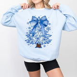 Country Christmas Sweatshirt, Christmas Tree Shirt, Western Christmas Sweatshirt, Cute Cowhide Sweatshirt, Holiday Sweatshirt, Christmas Cow Shirt, Cow lover Xmas Gift, Farm Sweatshirt, Cow Lover Shirt, Holiday Winter Sweater, Christmas Giftstyle{n002}2