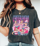 Custom Cheer Mom Shirt, Custom Photo Cheer Mama Tshirt, Game day Cheer Leading Your Own Pictures Shirt, Custom Mom Cheer Shirt