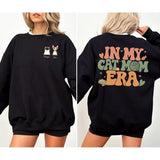 Custom In My Cat Mom Era Sweatshirt, Personalized Cat Mom Shirt, Cat Mom Sweatshirt, Cat Mama Shirt, Cat Mom Custom Sweatshhirt, Cat Mom Mother's Day Shirt