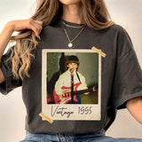 Custom Vintage Photo And Year, Custom Shirt With Picture Personalized 30th Birthday Gift Vintage 30th Birthday Party Vintage Est 1995 Shirt