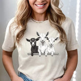 Cute Goats T-shirt, Funny Goat Kid Shirt, Goats Tshirt, Farm Animal Shirt, Farmer Girl Shirt