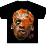 D RODMAN Rare black Homage Vintage Rap Tee Hip Hop Style Graphic tee Rap Booteg Style Unisex T Shirt