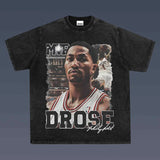 DERRICK ROSE 1.9 TEE | VINTAGE TEE GRAPHIC T-SHIRT SWEATSHIRT HOODIE | SPORT TEE -  GIFT FOR FAN