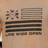 Freedom Outdoors Khaki Tee