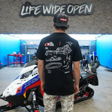 Snowmobile Blowup Tee