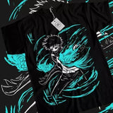 Dabi T-shirt My hero Academia Mha Toya Todoroki Anime Gift Black Shirt All size