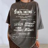 Death Eaters in Concert Tee Unisex Comfort Colors Subtle HP Shirt Pottery Gift Aesthetic Universal Tshirt Magical Adventure Matching Shirts