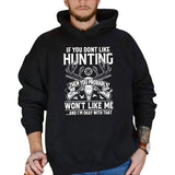 Deer Hunting T-shirt American Hunter Shirt Gift for Hunters Fathers Day Hunting Gift  For Dad Hunting Lover Tee Menswear Sweatshirt Classic Crewneck