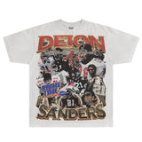 Deion Sanders Falcons Tee | Vintage Tee Graphic T-Shirt Sweatshirt Hoodie | Sport Tee - Gift For Fan