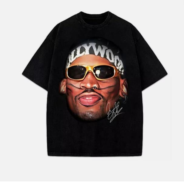 Dennis Rodman NWO Hollywood WCW Rodzilla Wrestling 90's Vintage Design T-Shirt,  Gift For Women Top Womenswear Underwear Tshirt