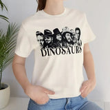 Dinosaurs Old Country Music Unisex Short Sleeve Tee