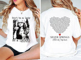 Don't Be A Lady Be A Legend Tshirt, Vintage Stevie Nicks Tshirt, Stevei Nicks Tee, Gift For Fans, Tour Concert Music, Tour 2024 Shirt, Unisex T-Shirt, Gifts For Him Her, Short Sleeve Tee Shirt