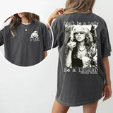 Don't Be a Lady Be a Legend Stevie Nicks 2 Side Shirt  Sweatshirt Hoodie, Gift for her