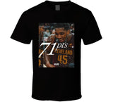 Donovan Spida Mitchell 71 Points Distressed T-Shirt, 100% Cotton Unisex Shirt, Gift For Fan