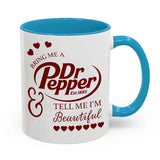 Dr Pepper Drinkware Collections Dr Pepper 11 Oz and 15 Oz Mugs, Dr Pepper Mug