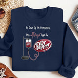 Dr. Pepper Shirt, My Blood Type is Dr. Pepper Sweatshirt, Cute Dr Pepper Shirt, Gift For Her, For Men, For Women, Casual Classic Fashion Cotton