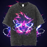 Dragon Ball Vintage Anime Shirt, Goku Super Saiyan Graphic Tee, Anime Manga Shirt, Anime Merch, Gift For Anime Fans, Unisex Anime Gift Menswear Top Streetwear