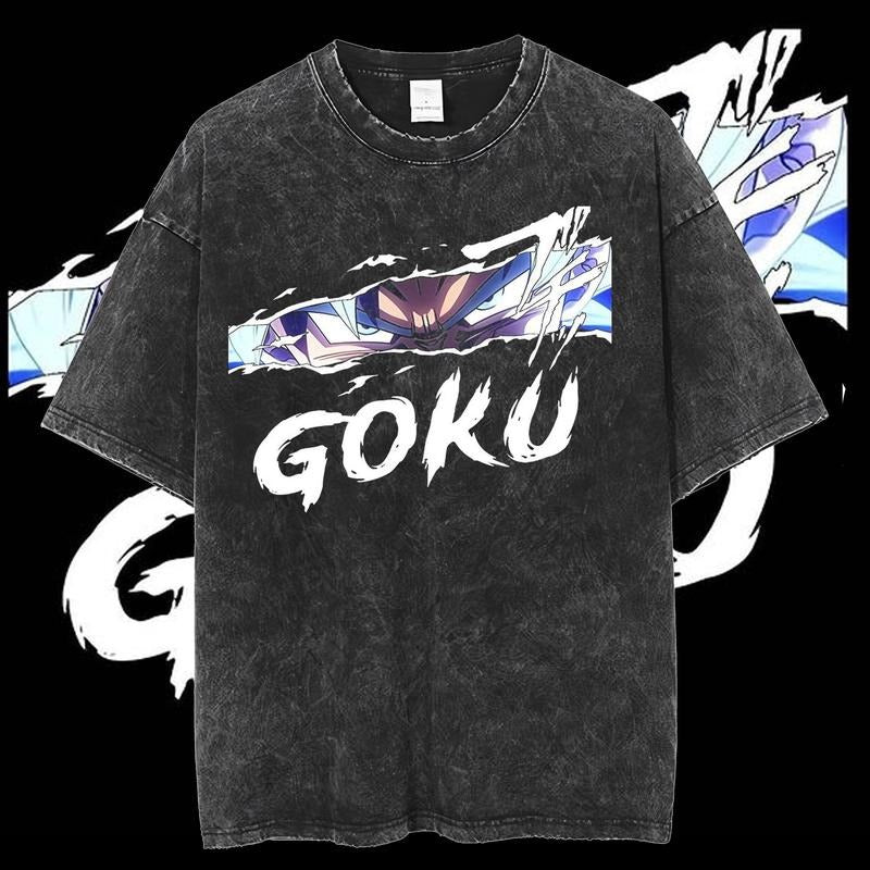 Dragon Ball Z Vintage Anime Shirt, Goku Ultra Instinct T-Shirt, Dragon Ball Shirt, Anime Merch, Gift For Anime Fans, Unisex Anime Gift Menswear Top