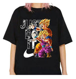 Dragonball Z Goku And Gohan Kamehameha Just Do It Shirt, Funny Cool Bunny Tee
