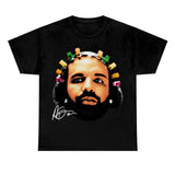 Drake Black Graphic Tee Shirt Classic Cotton Unisex