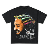 Drake Graphic T-Shirt, For All The Dogs Rap Tee Concert Merch Hip Hop