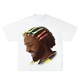 Drake Inspired Vintage Graphic T-shirt Heavy Cotton Tee Basketball 90 s Styled Shirt Hiphop Vibes Y2K Aesthetic Throwback Classic Big Face Celebrity Tee Streetwear