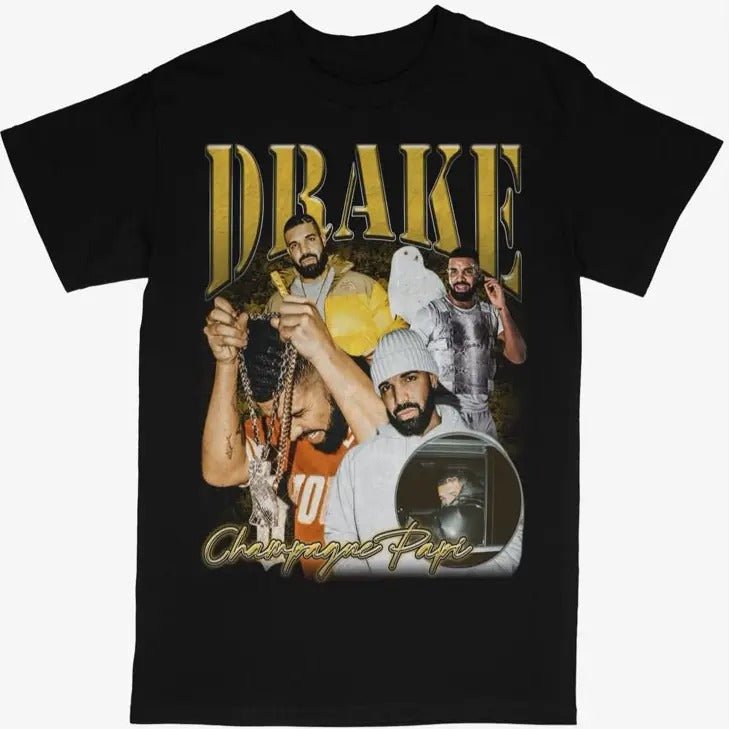 Drake T-Shirt Graphic Shirt, Vintage Retro Shirt, Unisex Cotton Streetwear Shirt, Gift for Women and Men