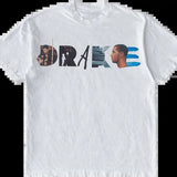 Drakee Text Album T-Shirt Graphic Vintage Tee 100% Cotton For Men For Women Menswear Soft