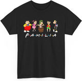 El Chavo del Ocho Familia Gift Unisex Heavy Cotton Tee, La Vecindad Mexican Classic TV Show