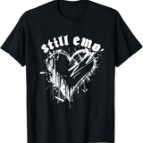 Emo Rock Still Emo y2k 2000s Emo Ska Pop Punk Band Music - Unisex And Inclusive - Multiple Colorways - Full Size Range
