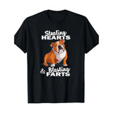English Cute Bulldog T-Shirt Made in USA