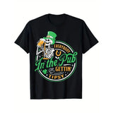 Everybody In The Pub Getting Tipsy St Patricks Day Men Women T-Shirt for Men Women Adults Made in USA