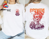 Expensive Difficult And Talks Back Shirt, Woman Tshirt, Trendy Back and Front Shirt, Sarcastic Wife Shirt, Mothers Day Gift, Mom Life Tee