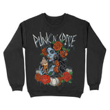Fleece Crewneck Sweatshirt - PUNK 'N' SPICE Graphic
