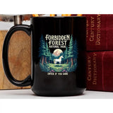 Forbidden Forest Mug, Magical Coffee Cup, Wizarding Fans Mug, Wizard Fans Mug, Reader Mug, Magic Wizard Mug, Fantasy Book Lover Gift
