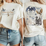 Fourth Wing Dragon Sweatshirt, Dragon Rider Violent Little Thing, Tairn & Andarna Dragon Tshirt, Basgiath War College Shirt,Book Lover Shirt, Unisex Sweater Pullover Tee