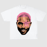 Frank Pink Blond Rapper Hip Hop Graphic Tee Shirt Menswear Top Streetwear