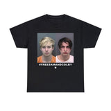 Free Sam And Colby Unisex Tshirt Mugshot Tee