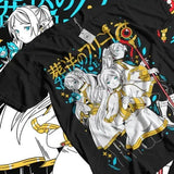 Frieren T-Shirt Beyond Journey's End Fern Stark Girl Anime Gifts Shirt All Size