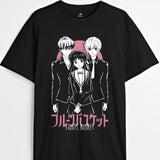 Fruits Basket T-Shirt & Sweatshirt, Kyo Sohma Kawaii Kyo Sohma Graphic Tee, Anime Manga Lover Gifts Ball Cotton
