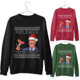Funny Christmas Jumper 2024 - Keir Starmer Release the Sausages Sweatshirt - Alternative