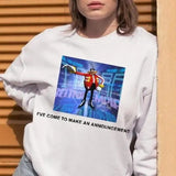 Funny Dr. Eggman Meme T-Shirt - Funny Shadow the H3dgehog Announcement Quote, Funny Dr Eggman Shirt Son1c Merch Unisex Streetwear shirt, Movie Sweatshirt, 2000s videogame shirt