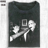 Funny HARRY POTTER T-SHIRT, VINTAGE Movies T-Shirt, Funny Graphic Tees, Vintage Men's Top - Cotton, Polyester