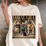 Funny Thug Life Hocus Pocus Shirt, Sanderson Sisters Shirt, Bad Witches Shirt, Spooky Season Shirt, Funny Halloween Shirt, Full Sizes, Full Colors, Unisex T-shirt for Men and Women, Classic Menswear, Womenswear Comfort Top Cotton Printed Tshirt