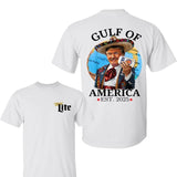 Funny Trump Miler Lite Gulf Of America 2025 Shirt, Trump Merchandise T-Shirt,Miler Lite Shirt, Gulf Coast Tee, For Men, For Women