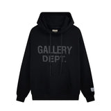 GALLERY DEPT Cotton Hoodie Casual loose fashion Pullover Sweatshirt Letter LOGO Printed Hoodies Pure Unisex Couple Hoodie