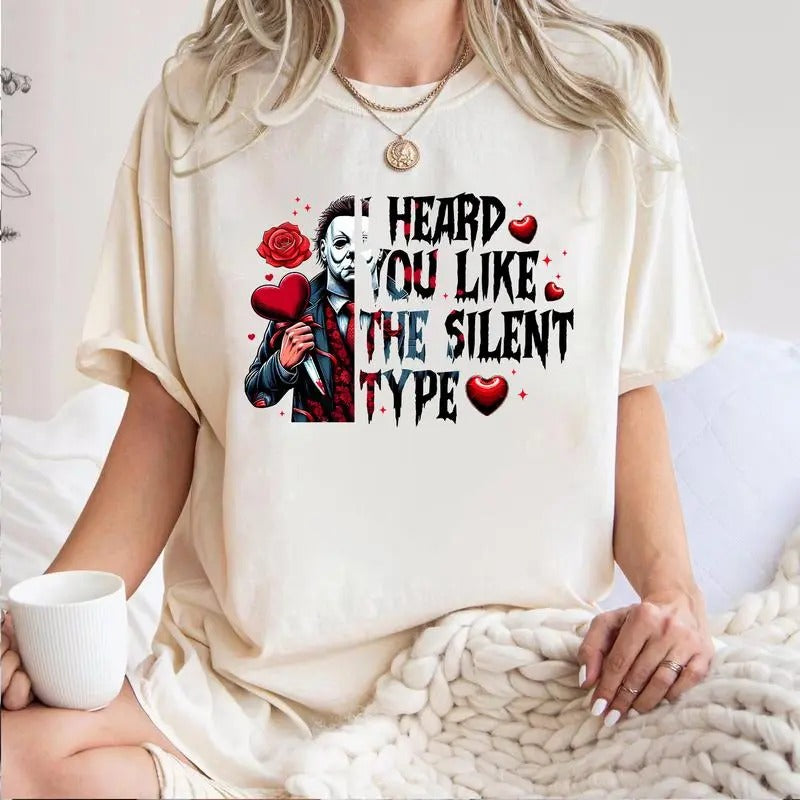 Galentine's Gang Shirt, Valentinesday Movies Shirt, VLT Graphic Tee, Type Shirt Hear